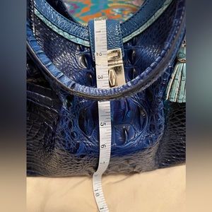 Unique and gorgeous Brahmin leather bag.